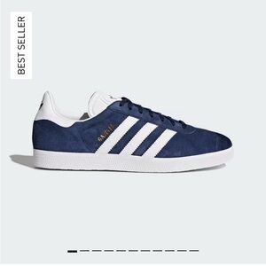 Adidas Gazelle. Original. Collegiate Navy / White / Gold Metallic